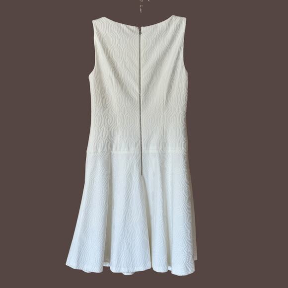 Phoebe Couture Ivory Drop Waist Dress Size 6 Flapper Inspired Gatsby - Picture 4 of 7